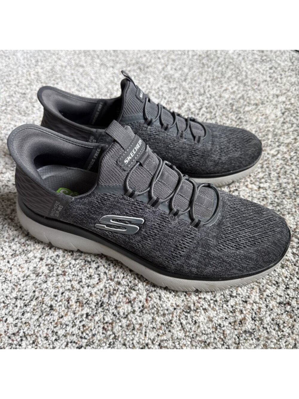 Skechers Slip Ins Summits Key Pace Foam Sneakers Shoes 232469 Men’s Size 11 Gray